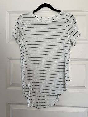 NWOT Halogen Striped Tee